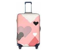 WXZYFP Astratto Love Chart La copertura protettiva per la valigia con una stampa unica su entrambi i lati ti aiuta a evitare di prendere la valigia sbagliata durante il viaggio.