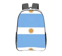 WXZYFP Bandiera argentina Si tratta di uno zaino trasparente da 40,6 cm realizzato in materiale PVC trasparente, adatto per lavoro, viaggi d'affari e viaggi. Trasparente, taglia unica