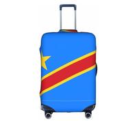 WXZYFP Bandiera del Congo La custodia protettiva per la valigia con stampa unica su entrambi i lati ti aiuta a evitare di prendere la valigia sbagliata durante il viaggio.