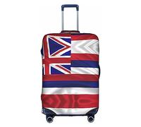 WXZYFP Bandiera delle Hawaii americane La custodia protettiva per la valigia con una stampa unica su entrambi i lati ti aiuta a evitare di prendere la valigia sbagliata durante il viaggio.