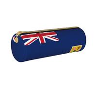 WXZYFP Bandiera delle Isole Turks e Caicos Astuccio ecologico in pelle a grana incrociata, leggero e portatile, adatto per l'uso quotidiano.