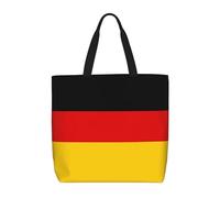 WXZYFP Bandiera tedesca. È una comoda borsa monospalla, adatta per lo shopping, i viaggi e le esigenze della vita quotidiana., Nero, Taglia unica