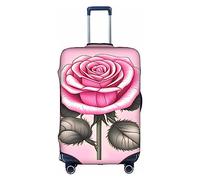 WXZYFP Belle rose rosa La custodia protettiva per la valigia con una stampa unica su entrambi i lati ti aiuta a evitare di prendere la valigia sbagliata durante il viaggio.