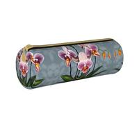 WXZYFP Blooming Orchids Astuccio ecologico in pelle a grana incrociata, leggero e portatile, adatto per l'uso quotidiano.