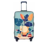 WXZYFP Blu Arancione Turtleback Bamboo La custodia protettiva per la valigia con una stampa unica su entrambi i lati ti aiuta a evitare di prendere la valigia sbagliata durante il viaggio.