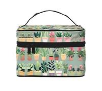 WXZYFP Borsa cosmetica da viaggio per piante bonsai, essenziale per gli appassionati di viaggi all'aperto, ha una semplice struttura interna., Nero, Taglia unica