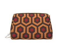 WXZYFP Borsa cosmetica portatile in pelle, chiusura a cerniera per portare oggetti, adatta per riporre oggetti a casa e in viaggioShining Overlook, bianco, taglia unica