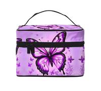 WXZYFP Borsa cosmetica portatile multifunzionale con design a strati interno ed esterno, facile da organizzare varie forniture.