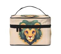 WXZYFP Borsa cosmetica portatile multifunzionale con design a strati interno ed esterno, facile da organizzare varie forniture.