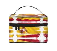 WXZYFP Borsa cosmetica portatile multifunzionale con design a strati interno ed esterno, facile da organizzare varie forniture.