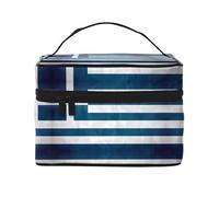 WXZYFP borsa cosmetica portatile multifunzionale con design a strati interno ed esterno, facile da organizzare varie forniture.