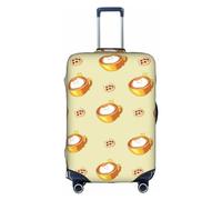 WXZYFP Caffè gatto cartone animato La copertura protettiva per la valigia con una stampa unica su entrambi i lati ti aiuta a evitare di prendere la valigia sbagliata durante il viaggio.