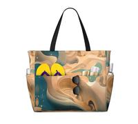 WXZYFP Dunhuang Mystery È una borsa da viaggio da spiaggia di grande capacità realizzata in 100% poliestere e ha 7 tasche che possono contenere molti oggetti.