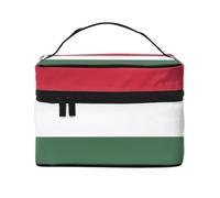 WXZYFP Flag of Ungheria Travel borsa cosmetica, essenziale per gli appassionati di viaggi all'aperto, ha una semplice struttura interna.
