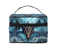 WXZYFP Flying Dragon Borsa cosmetica portatile multifunzionale con design a strati interni ed esterni, facile da organizzare varie forniture.