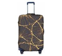 WXZYFP Golden Leaf La custodia protettiva per la valigia con una stampa unica su entrambi i lati ti aiuta a evitare di prendere la valigia sbagliata durante il viaggio.