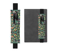 WXZYFP Insect Atlas - Astuccio segnalibro in pelle double-face (PVC), contiene 2-3 penne alte da 8 a 25,4 cm