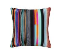 WXZYFP Linee verticali irregolari stampa fronte-retro, federa universale per tutte le stagioni, 40,6 x 40,6 cm, 100% poliestere