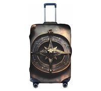 WXZYFP Magical Design Norse Runes Compass La copertura protettiva per la valigia con una stampa unica su entrambi i lati ti aiuta a evitare di prendere la valigia sbagliata durante il viaggio., Bianco