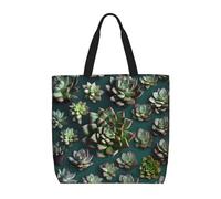 WXZYFP Molte piante grasse È una comoda borsa monospalla, adatta per lo shopping, i viaggi e le esigenze della vita quotidiana.