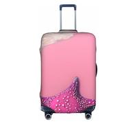 WXZYFP Pink Sand Beach La custodia protettiva per la valigia con stampa unica su entrambi i lati ti aiuta a evitare di prendere la valigia sbagliata durante il viaggio.