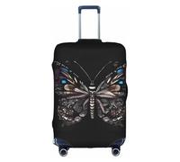 WXZYFP Science Butterfly La custodia protettiva per la valigia con una stampa unica su entrambi i lati ti aiuta a evitare di prendere la valigia sbagliata durante il viaggio.