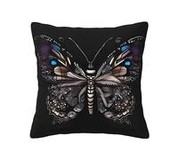 WXZYFP Science Butterfly stampa su entrambi i lati, federa universale per tutte le stagioni, 40,6 x 40,6 cm, 100% poliestere