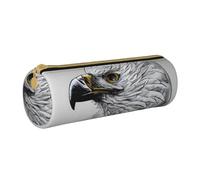 WXZYFP Sketching an eagle Astuccio in pelle a grana incrociata ecologico, leggero e portatile, adatto per l'uso quotidiano.