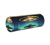 WXZYFP Spacecraft Descend Astuccio in pelle a grana incrociata ecologico, leggero e portatile, adatto per l'uso quotidiano.