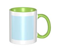 WXZYFP Tinta unita piccola tazza in ceramica bicolore fresca (double-face), può essere utilizzata per acqua potabile o come un mestiere