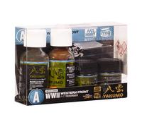 Mr.Hobby - Gunze WY-01 - Yakumo Colore Set A WWII Western Frontale - Nuovo