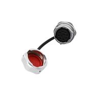 WY16 TI + ZM Connettore industriale M16 impermeabile 2 3 4 5 7 9 10 Pin 5A 10A Adattatore di alimentazione Maschio Femmina Presa da pannello(10Pin Socket)