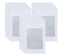 WYAN 15 Pezzi A4 Bianco Buste con finestra,Busta classica,Buste business,per Compleanno Cartoline Lettere Partecipazioni Inviti Matrimonio(22.5 * 32.5 cm,Carta e Colla non Incluse)