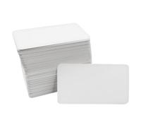 WYAN 200 Pezzi Bianca Kraft Paper,Kraft Vuoto Scheda Messaggio,Vuoto Biglietti da Visita,Carta di Messaggio Vuoto per DIY Appunti Graffiti Festa e Ufficio(9 * 5 cm)