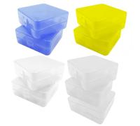 WYAN 9 Pezzi 26650 Batteria Custodia,Custodia in plastica colorata,Scatola portabatterie per la Protezione e Il Trasporto,Per conservare e organizzare le batterie