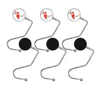 WYAN Appendi Borse Portatile-6 Pezzi Appendi Borse Portatile,Gancio Porta Borsa da Tavolo,per Donne Ragazza Borsa Regalo(Stampa fenicottero)