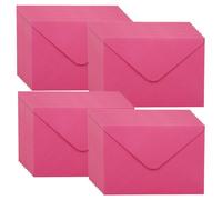 WYAN Buste di Carta Kraft-40 Pezzi 15.5 * 10.5cm Rosa Busta ribaltabile classica,per Biglietto Auguri,Inviti Matrimonio e Compleanno(Escludi le carte)