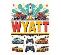 Wyatt Personalized Notebook: Contains select sheets w/inspirational quotes and is perfect for journaling, note taking, ,or just having fun and getting creative. Printed on high quality paper it is perfectly sized (8.5x11) perfect for notes or big jobs.