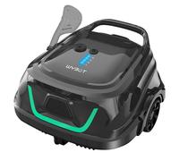 WYBOT A1 Aspirapolvere Robot da Piscina Senza Filo, Doppio Filtro, 120 minuti di autonomia, Ricarica veloce in 2,5 ore, per piscine sopra terra a fondo piatto, Nero - Nouvo
