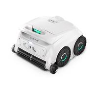 WYBOT B1 - Robot da Piscina a Batteria per Piccole Piscine, Leggero e Intelligente, con Controllo App, Copertura da Parete e Pavimento, Due spazzole Laterali, Fino a 100 Minuti, Colore: Bianco-Verde