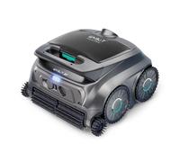 WYBOT B1 - Robot da Piscina a Batteria per Piccole Piscine, Leggero e Intelligente, con Controllo App, Copertura da Parete e Pavimento, Due spazzole Laterali, Fino a 100 Minuti, Colore: Grigio/Verde