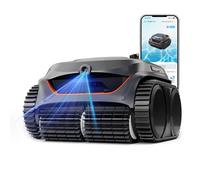 WYBOT C2 Vision AI telecamera robot piscina cordless con batteria, robot piscina pareti e fondo, filtrazione a due strati, motore brushless, aspirazione potente, per piscine interrate fino a 150㎡