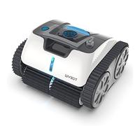 WYBOT Robot Piscina Cordless, Pulitore per Fondo/Pareti/Linea d'Acqua, Aspirapolvere Automatico per 110 Minuti con Pianificazione del Percorso, Ricarica Rapida, Fino a 120㎡