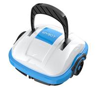 WYBOT Robot Piscina Fuori Terra per Piscina da 50m², Robottino Pulitore con Doppia Motricità e Parcheggio Autonomo | Robot Piscina Pulitore Senza Fili con Batteria Bianco
