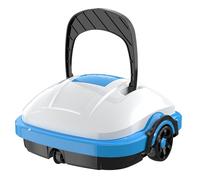WYBOT Robot Piscina Fuori Terra per Piscina da 50m², Robottino Pulitore con Doppia Motricità e Parcheggio Autonomo | Robot Piscina Pulitore Senza Fili con Batteria Bianco