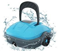 WYBOT Aspirapolvere per Piscina con Doppio Motore, parcheggio autonomo, Forte aspirazione Robot per Piscina da Incasso Fino a 50 m² (Osprey 200)