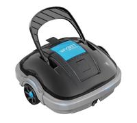 WYBOT Robot Piscina Fuori Terra per Piscina da 80m², Robottino Pulitore con Doppia Motricità e Parcheggio Autonomo | Robot Piscina Pulitore Senza Fili con Batteria Autonomia 100 Min Grigio scuro