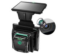 WYBOT S2 Solar Vision Robot aspirapolvere Piscina per Piscine Integrate, Ricarica Solare, Ritorno e Carica Automatica, Fotocamera AI, Pulizia Programmata, Pulizia Precisa e Veloce (Nero)