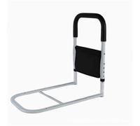WYBZDA Con Contenitore Sponda Letto Anziani Pieghevole Anticaduta Sbarra Letto Anziani Antiscivolo Universale Ausili Per Alzarsi Dal Letto Per Case Di Cura(43-50cm)