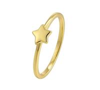 Wycian Anello Fidanzamento Donna Anello Oro 14K Donna Au585 Stella Misurare 18,5 Moda per Signore Festa Della Mamma Gioielli